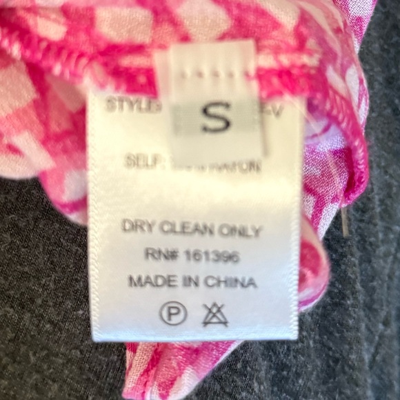 Pink Sequin Ruffled Mini Sundress - Picture 4 of 4